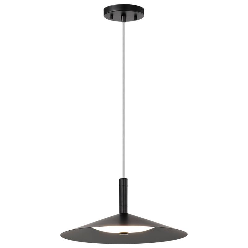 Corrine 14 Inch LED Pendant Matte Black 3K/4K/5K CCT Selectable - Matte Black