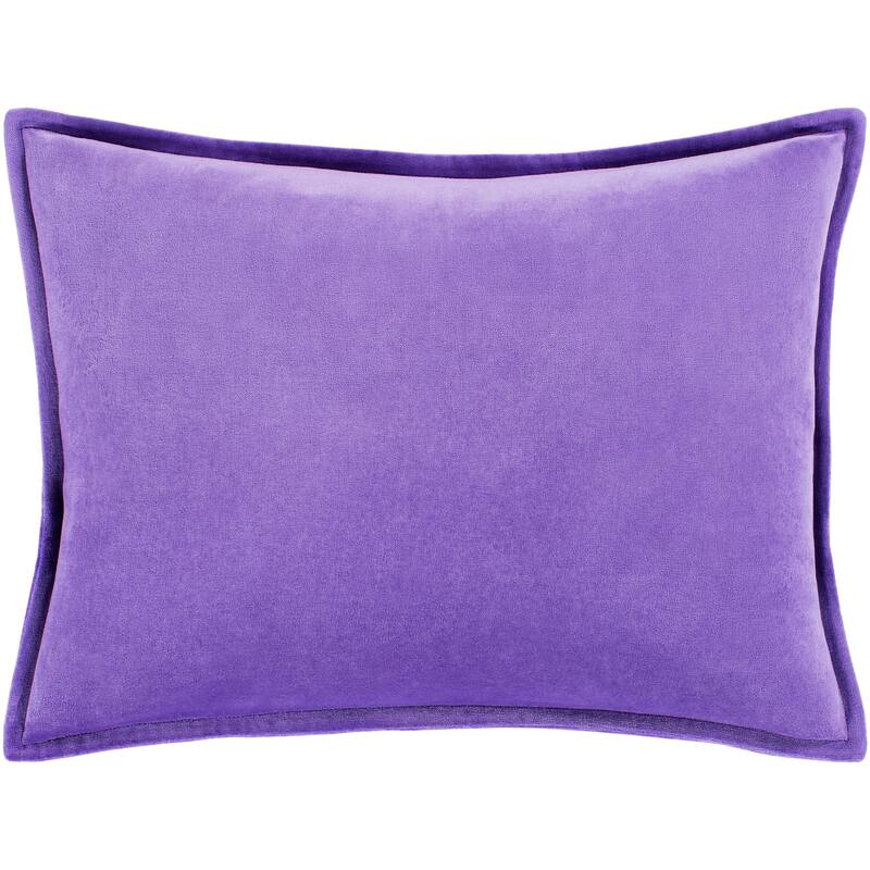 Porch & Den Penniman Hartford Velvet Cotton Lumbar Pillow