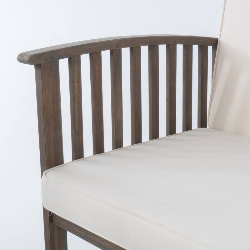Carolina Acacia 8-piece Outdoor Sofa Set by Christopher Knight Home
