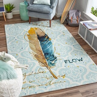 Mohawk Home Feather Flow Boho Area Rug - Bed Bath & Beyond - 21174216