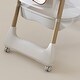preview thumbnail 13 of 27, Adjustable High Chair for Babies Aged 0-6 Years with Safety Belt and Lockable Wheels