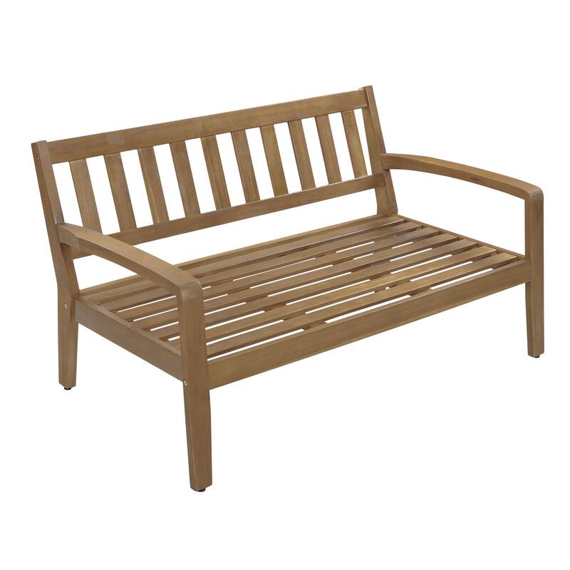 Grenada Acacia Loveseat Coffee Table Set by Christopher Knight Home