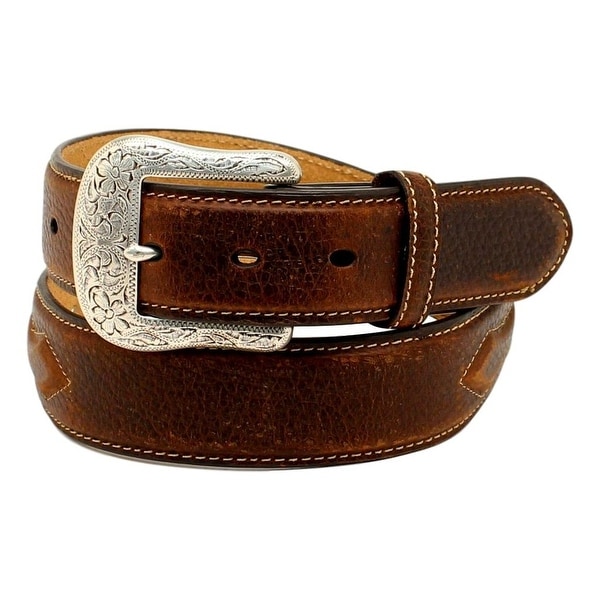 Ariat Western Belt Mens Leather Concho Arrow Brown Rowdy