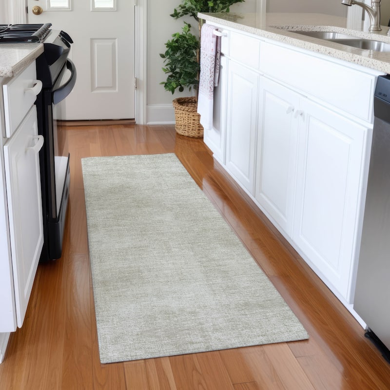 Premium Washable Super Soft Solid Ombre Mayfield Rug - Beige - 2'3" x 7'6"