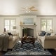 preview thumbnail 17 of 19, Hunter 52" Crestfield Ceiling Fan w/ LED Light Kit, Pull Chain - Farmhouse, Transitional - EASY INSTALLATION!