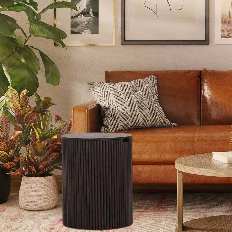 Marble Williamspace Fully Assembled Round Side Coffee Table For Living Room
