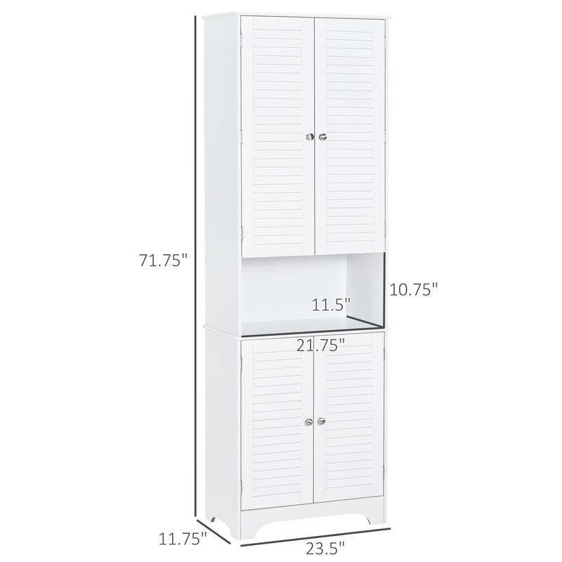 Space-Saving Design, Tall Narrow Bathroom Storage Cabinet