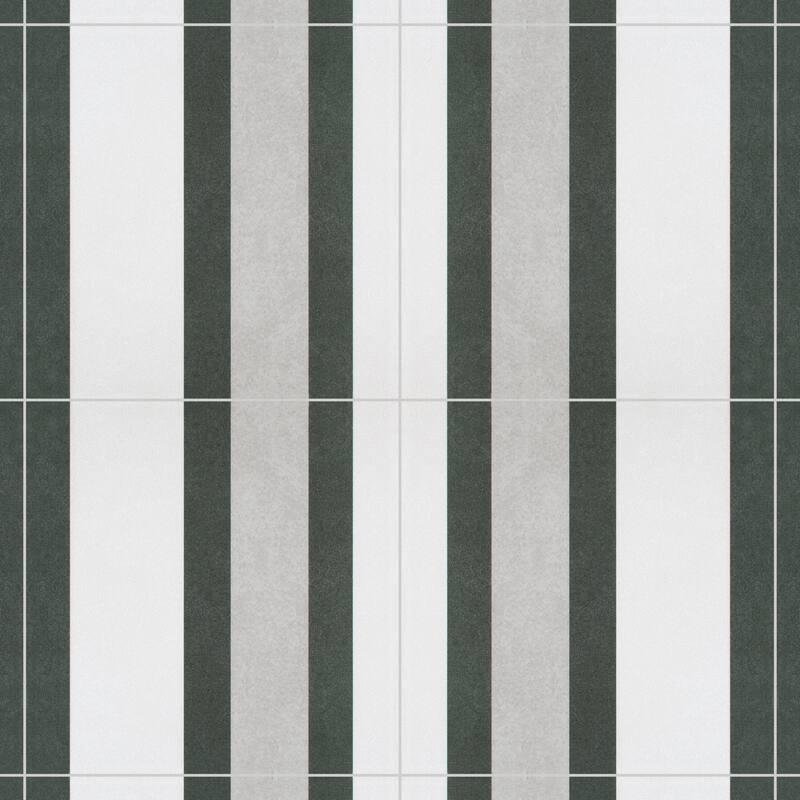 Merola Tile Twenties Frame 7-3/4" x 7-3/4" Ceramic Floor and Wall Trim