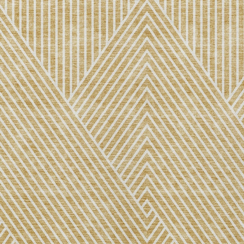 HomeRoots Geometric Transitional Rectangle Outdoor Rug