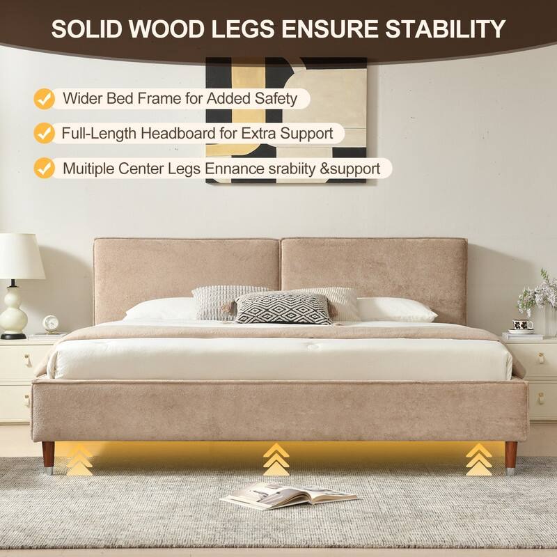 Contemporary Soft Close Platform Bed