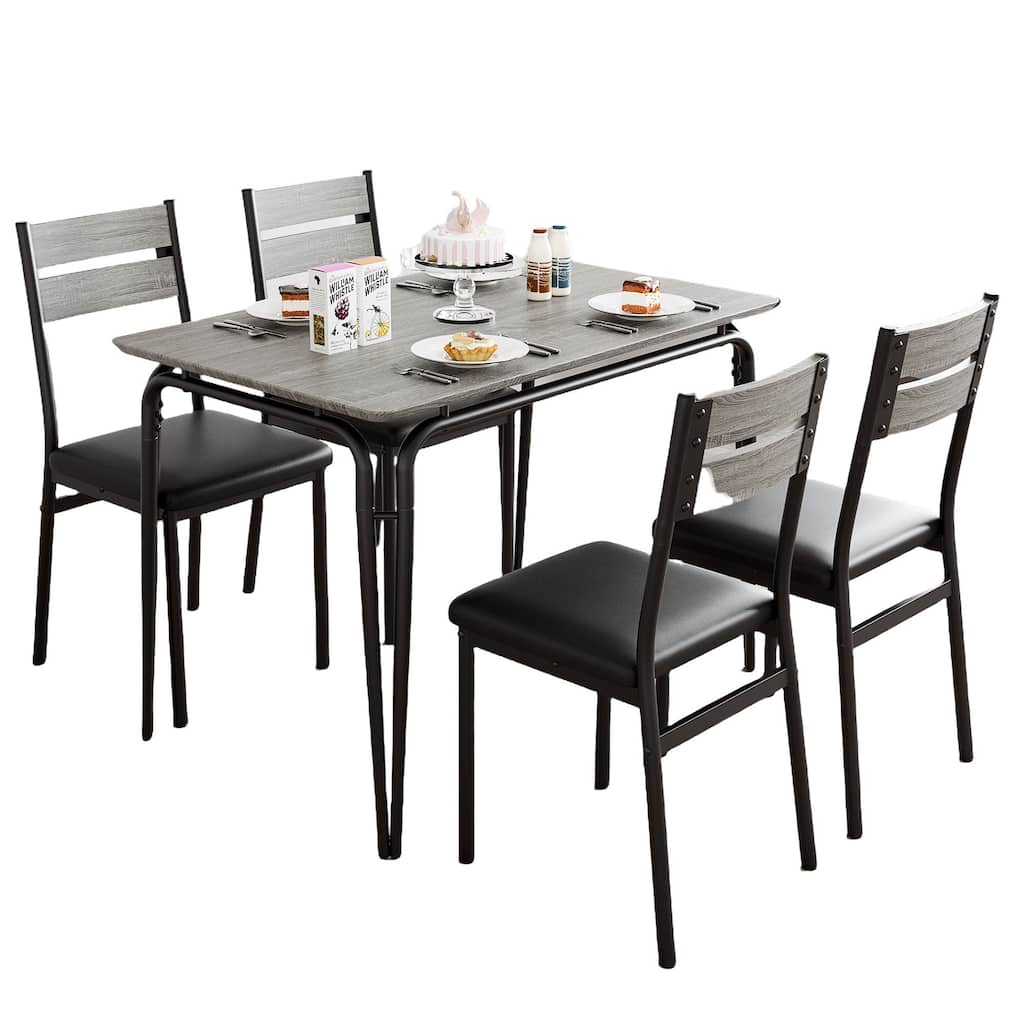 Dining Table Set with Chairs for Small Space Kitchen