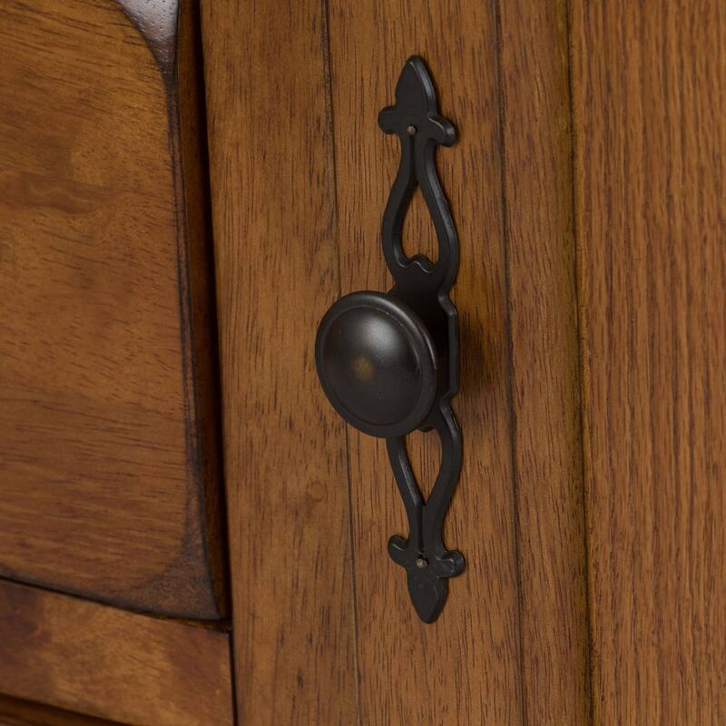 Treasures Rustic Oak 3-drawer Buffet