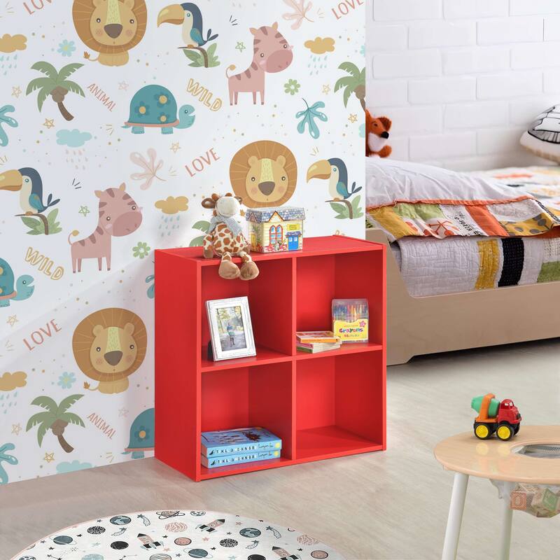 Bookcase/Organizer - Red