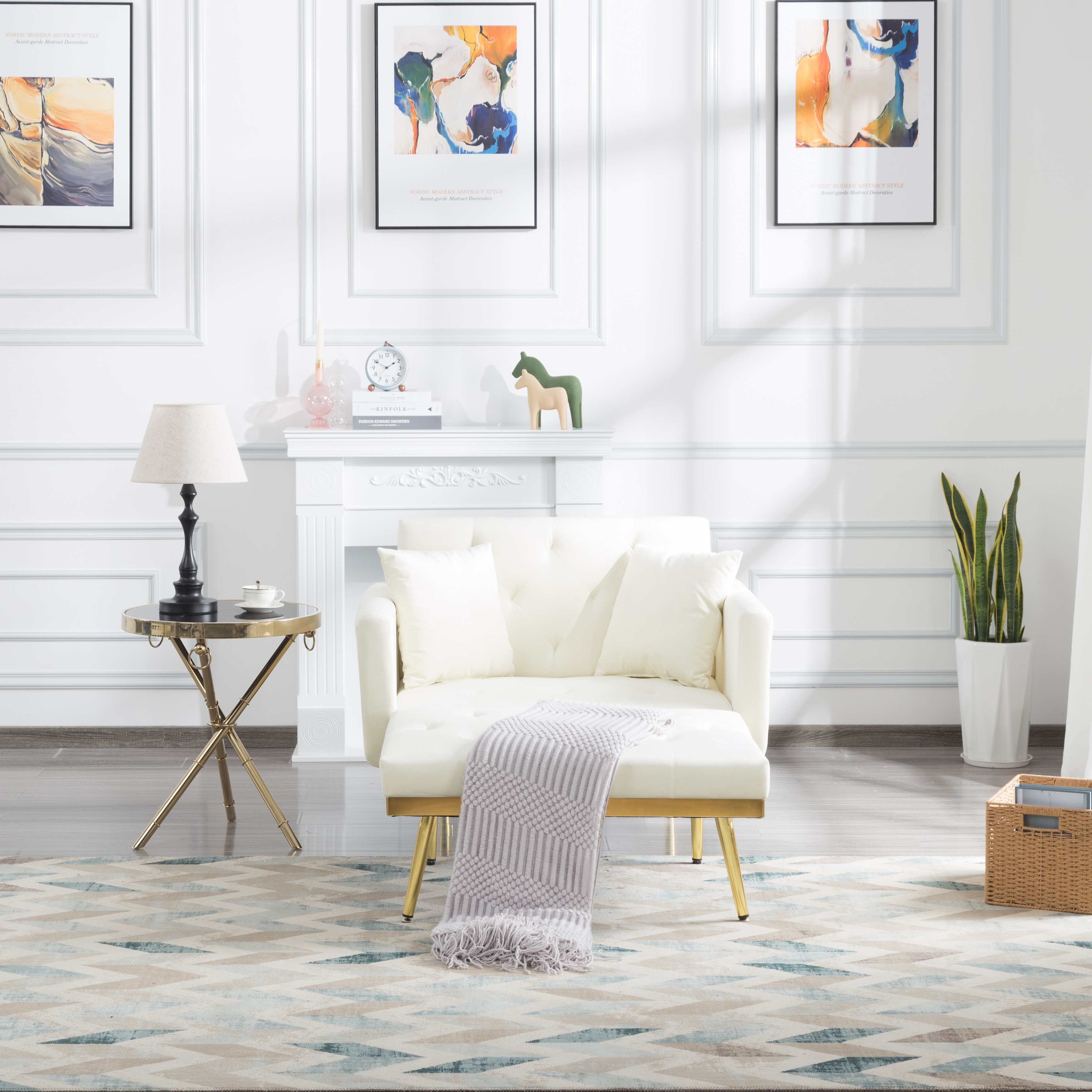 Glam sleeper store sofa