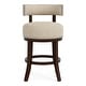preview thumbnail 32 of 32, Furniture of America Fendeson Transitional Nailhead Swivel Barstool (Set of 2)