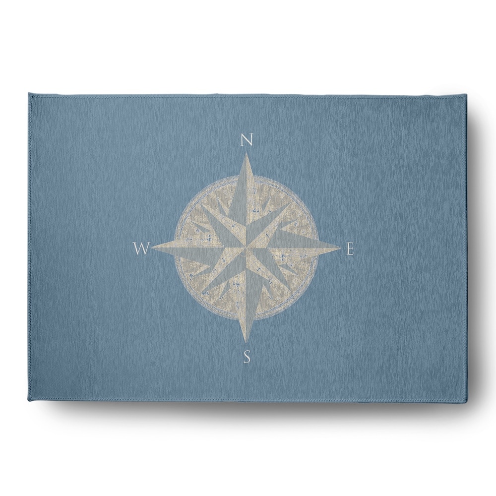 Compass Nautical Indoor/Outdoor Rug