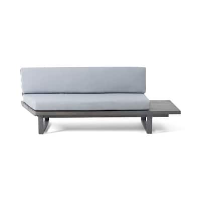 MIRABELLE 2 SEATER SOFA SET OF Grey