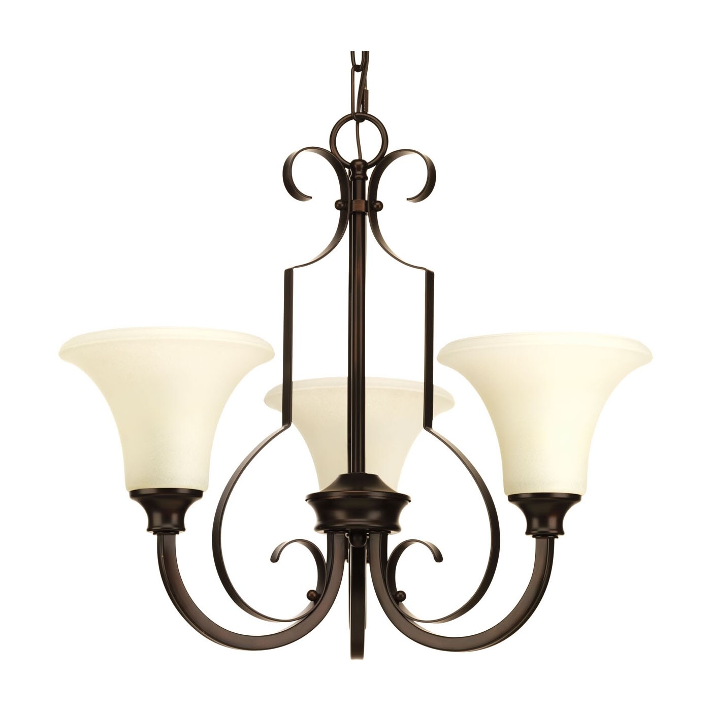 Miseno MLIT-8238-CH3  Sivori 21" Wide 3-Light Chandelier - Chandeliers For Bedrooms by Overstock.com