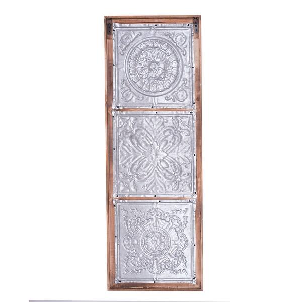 Shop Foreside Home Garden 15 X 41 Inch Rustic Distressed Wood