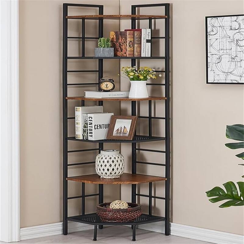 Corner Shelf - 16.5"D x 16.5"W x 76.9"H