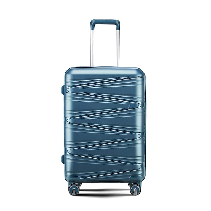 Luggage Sets 4 Piece with Spinner Wheel, Hardside Suitcase Set with TSA Lock, Expandable Luggage for Men and Women Travel
