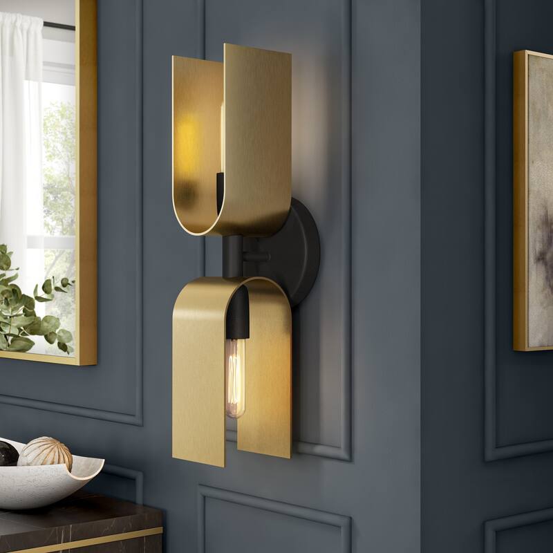 U Turn 2 Light Wall Sconce - 5.25