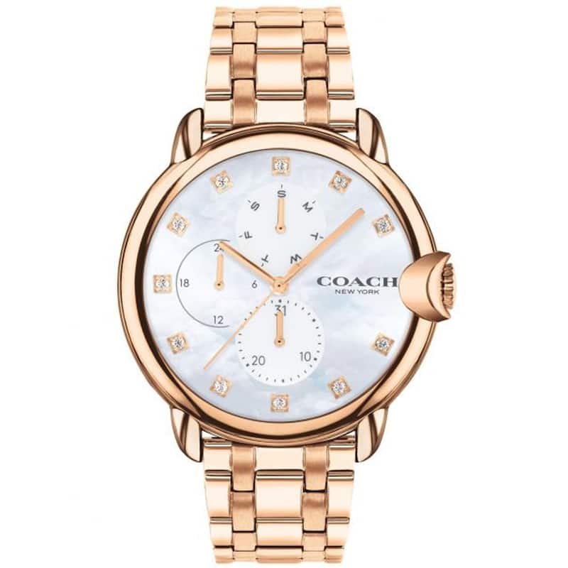 Coach Women's Arden Mother of pearl Dial Watch - 14503682 - Mother of pearl - 6 (36)