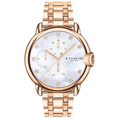Coach Women's Arden Mother of pearl Dial Watch - 14503682 - Mother of pearl - 6 (36)