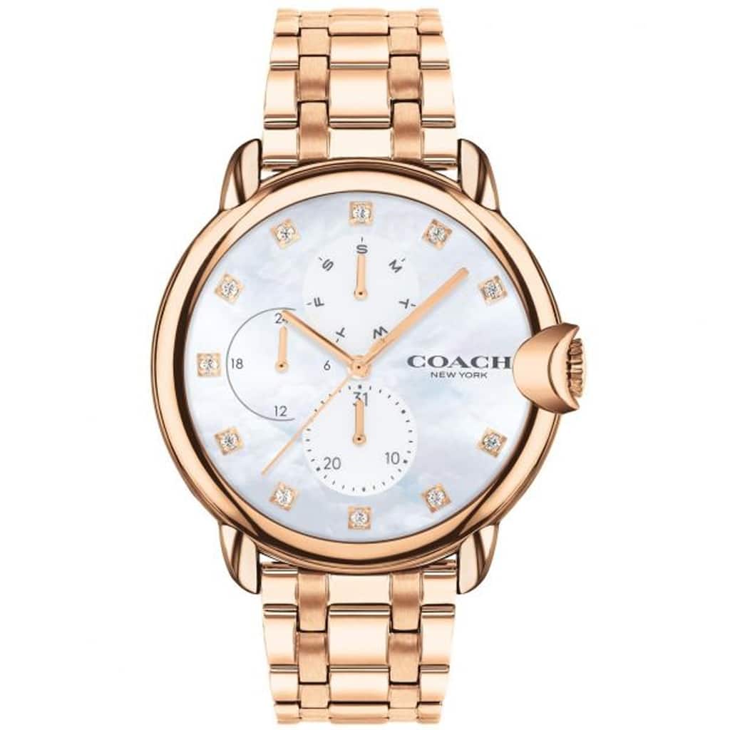 Coach Women's Arden Mother of pearl Dial Watch - 14503682 - Mother of pearl - 6 (36)