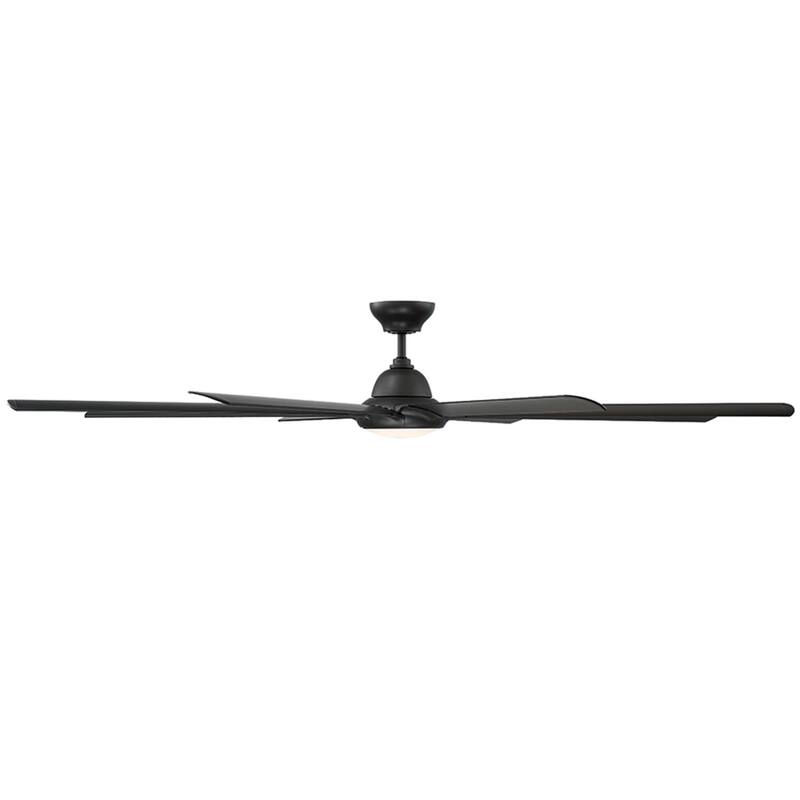 Hydra 96 Inch Eight Blade Indoor / Outdoor Smart Ceiling Fan with Six Speed DC Motor and LED Light.