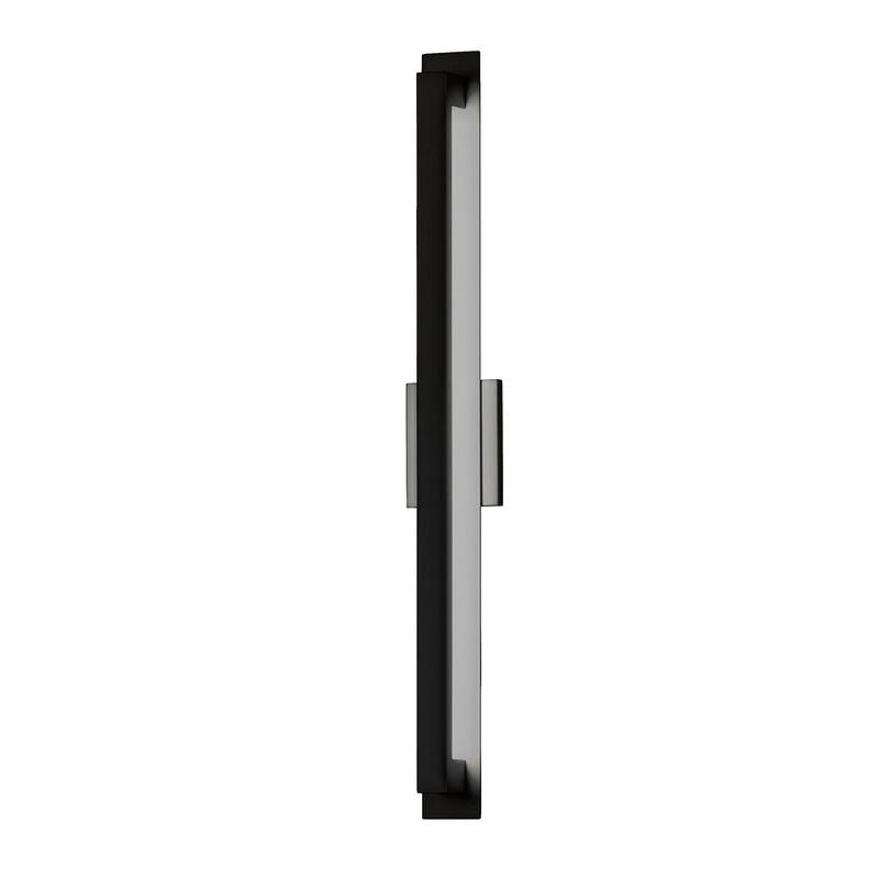 Justice Design EVOLV Catalina LED ADA Outdoor Wall Sconce - Matte Black - 36" H
