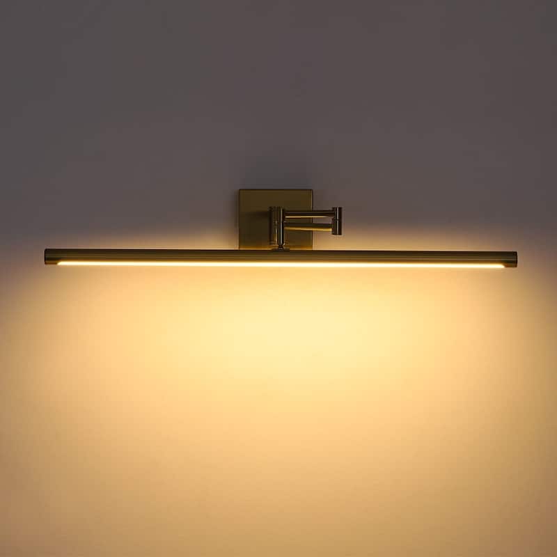 Adjustable Dimmable LED Linear Bathroom Vanity Wall Sconce