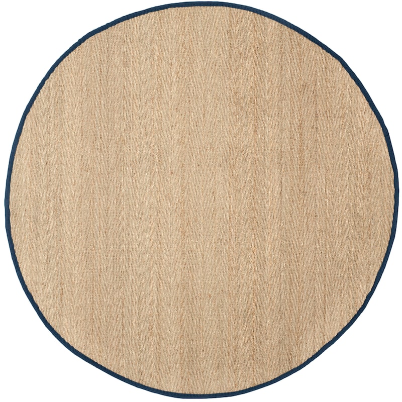 SAFAVIEH Natural Fiber Oceana Herringbone Seagrass Rug