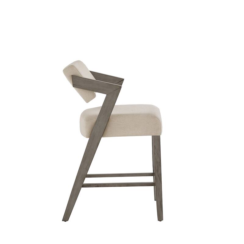 Kalispell Wood Finish Counter & Bar Chair by iNSPIRE Q Modern