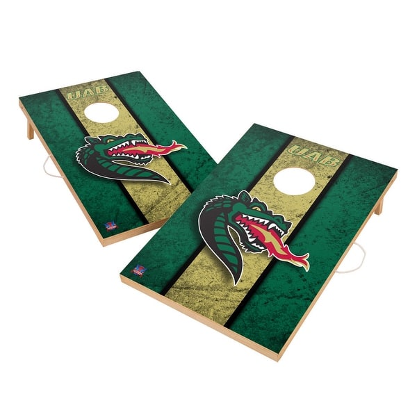 slide 2 of 5, Vintage University of Alabama at Birmingham Regulation 2x4 Cornhole Set