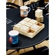 preview thumbnail 1 of 2, Rae Dunn Tic Tac Toe Wooden Board Game