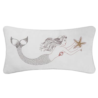 Mermaid W/ Starfish Pillow