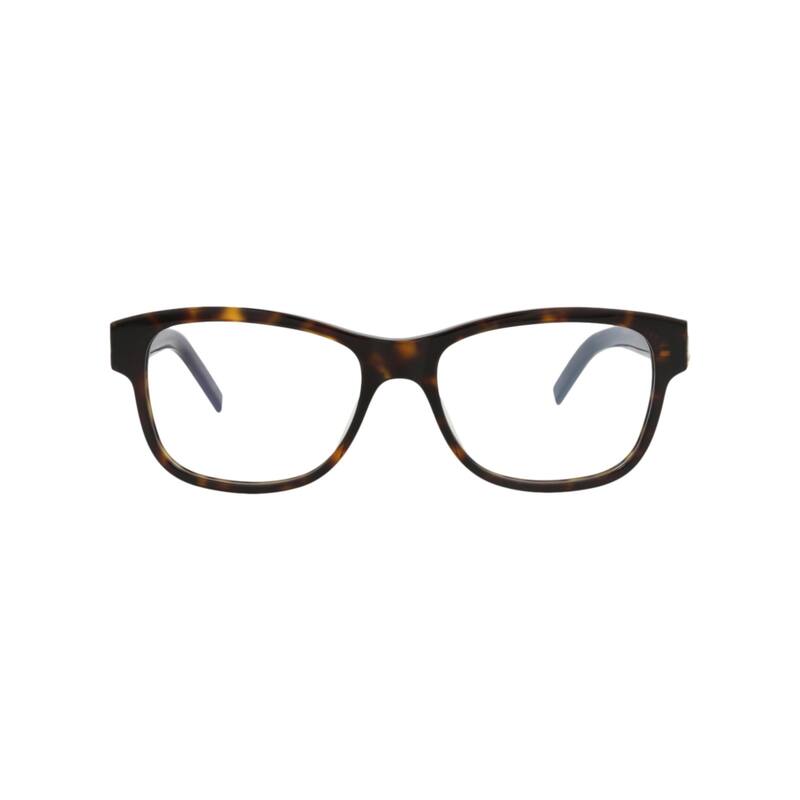 Saint Laurent Square-Frame Recycled Acetate Optical Frames - Havana Havana Transparent - Multi