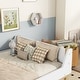 preview thumbnail 23 of 35, Twin Bed with Headboard, Footboard,Built-in Bed-end Book Storage Rack