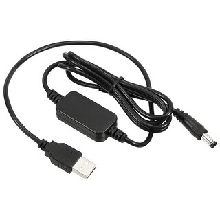 9W 2A USB Step Up Voltage Converter 5V to DC 9V Jack 5.5x2.5mm Power ...