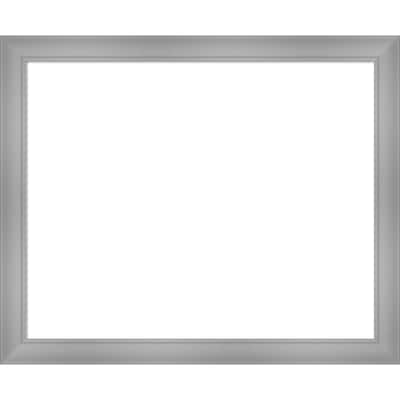 Amanti Art Flair Polished Nickel Framed Dry Erase Magnetic Board
