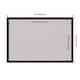 Option Grace Brushed Metallic Black Narrow