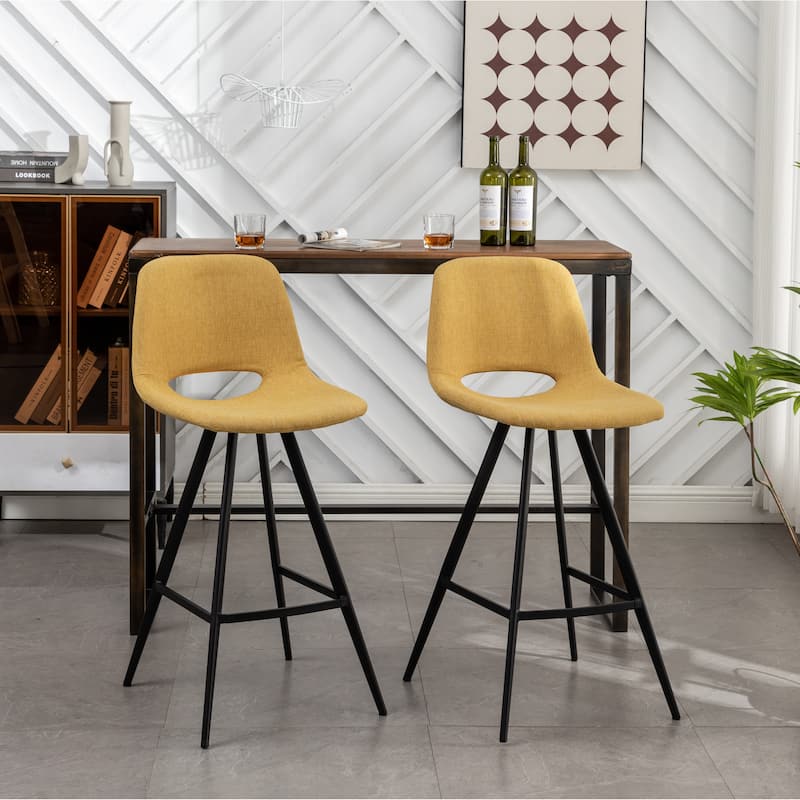 Kitchen 28.25" Counter Height Stools, Set Of 2
