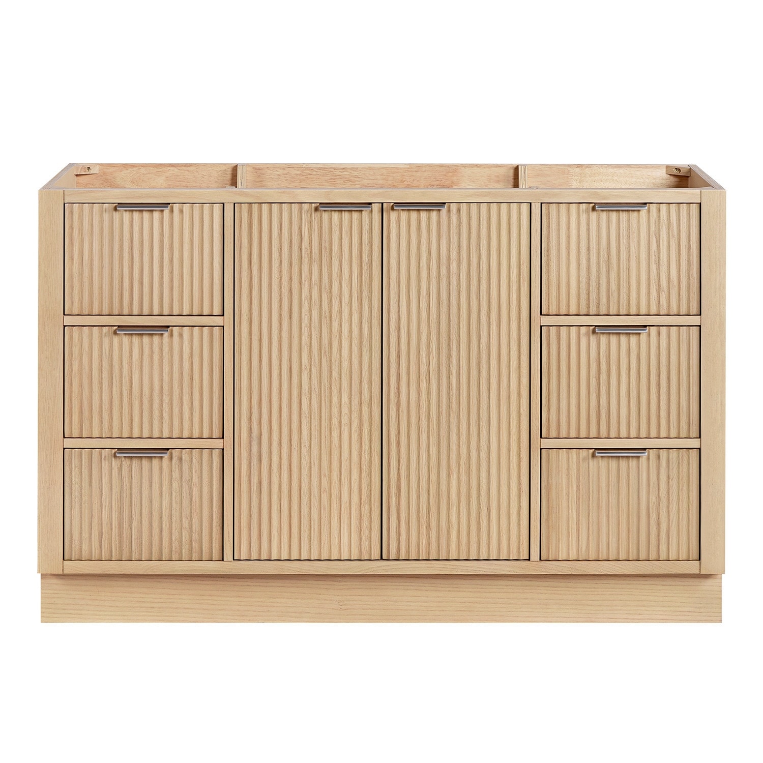 Ariel P54-BC Milan 54" Single Free Standing Vanity Cabinet Only