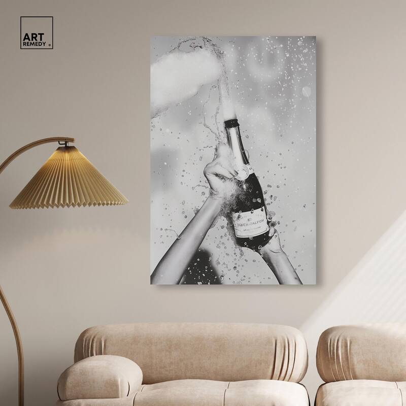 Hold the Moment I Canvas by Art Remedy, Gallery Wrapped