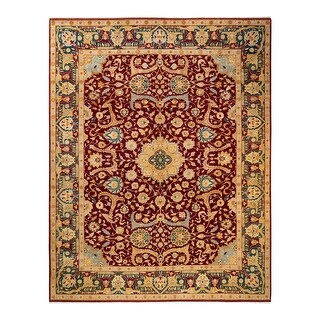 Overton Mogul, One-of-a-Kind Hand-Knotted Area Rug - Red, 9' 2" x 12' 0" - 9' 2" x 12' 0"