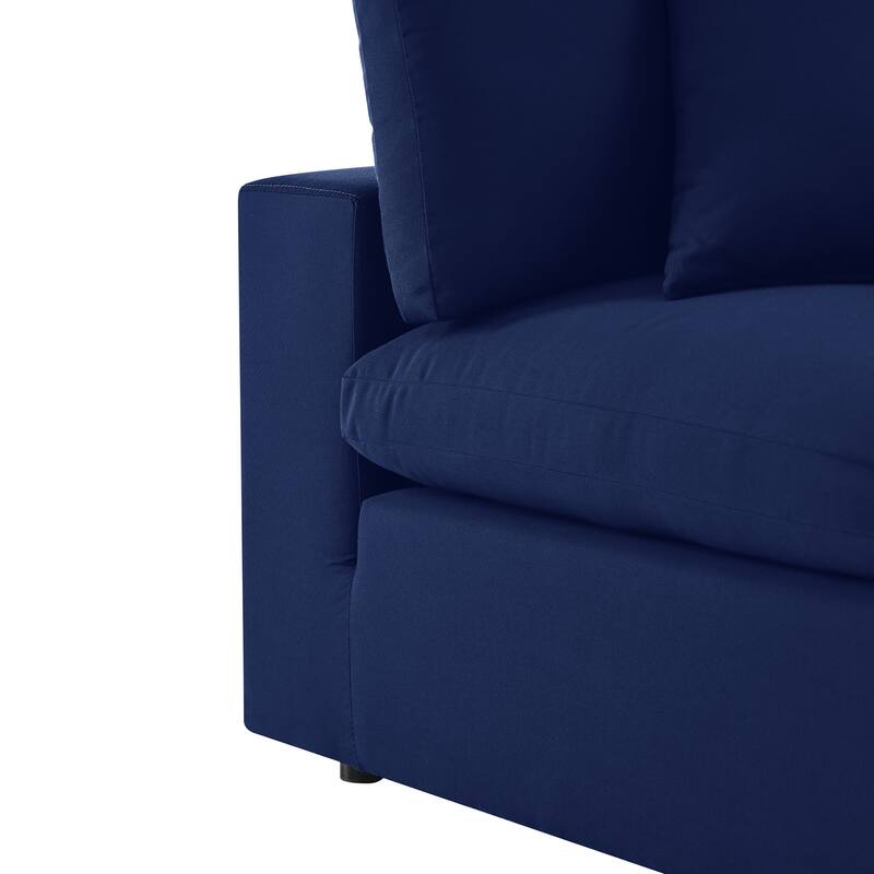 Commix 5-Piece Sunbrella® Outdoor Patio L-Shape Sectional Sofa