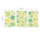 preview thumbnail 6 of 4, Walplus Glow Moon Stars Triangles Children Wall Sticker Nursery Decor