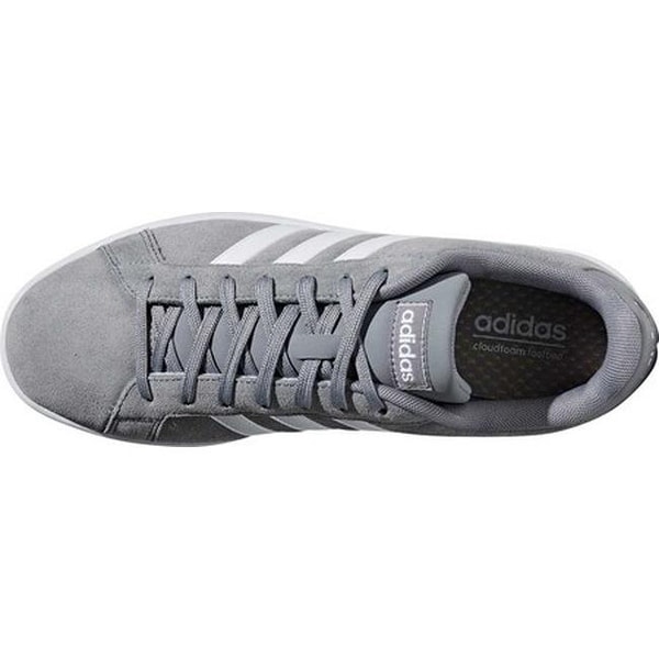adidas Men's Grand Court Sneaker Grey 