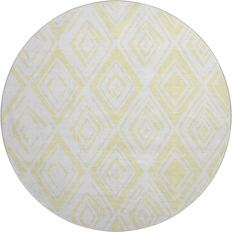 Premium Washable Super Soft Modern Diamond Mayfield Rug